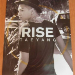 [ONHAND] Taeyang Rise Offficial Poster