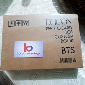 BTS D'ICON PHOTOCARD 101: CUSTOM BOOK