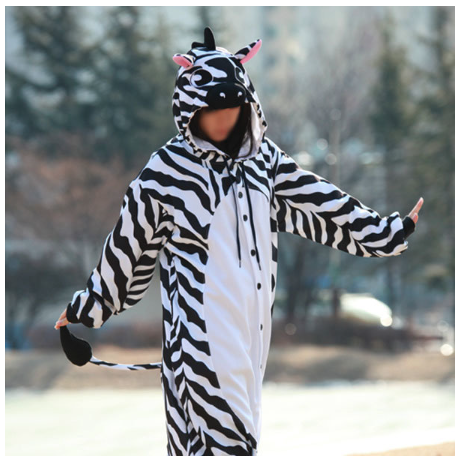 Zebra Original Sazac Animal Pajama Onesies Kigurumi from South Korea