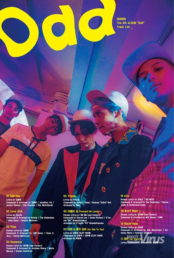 [ONHAND] SHINee Odd Type A Official Poster