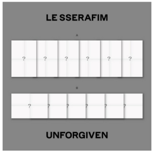 LE SSERAFIM - 1st Studio Album 'UNFORGIVEN' (Weverse Albums Ver.)